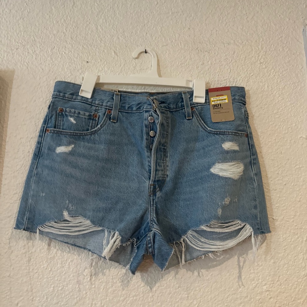 Levi's Blue Jean Shorts